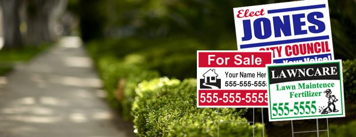 yard signs