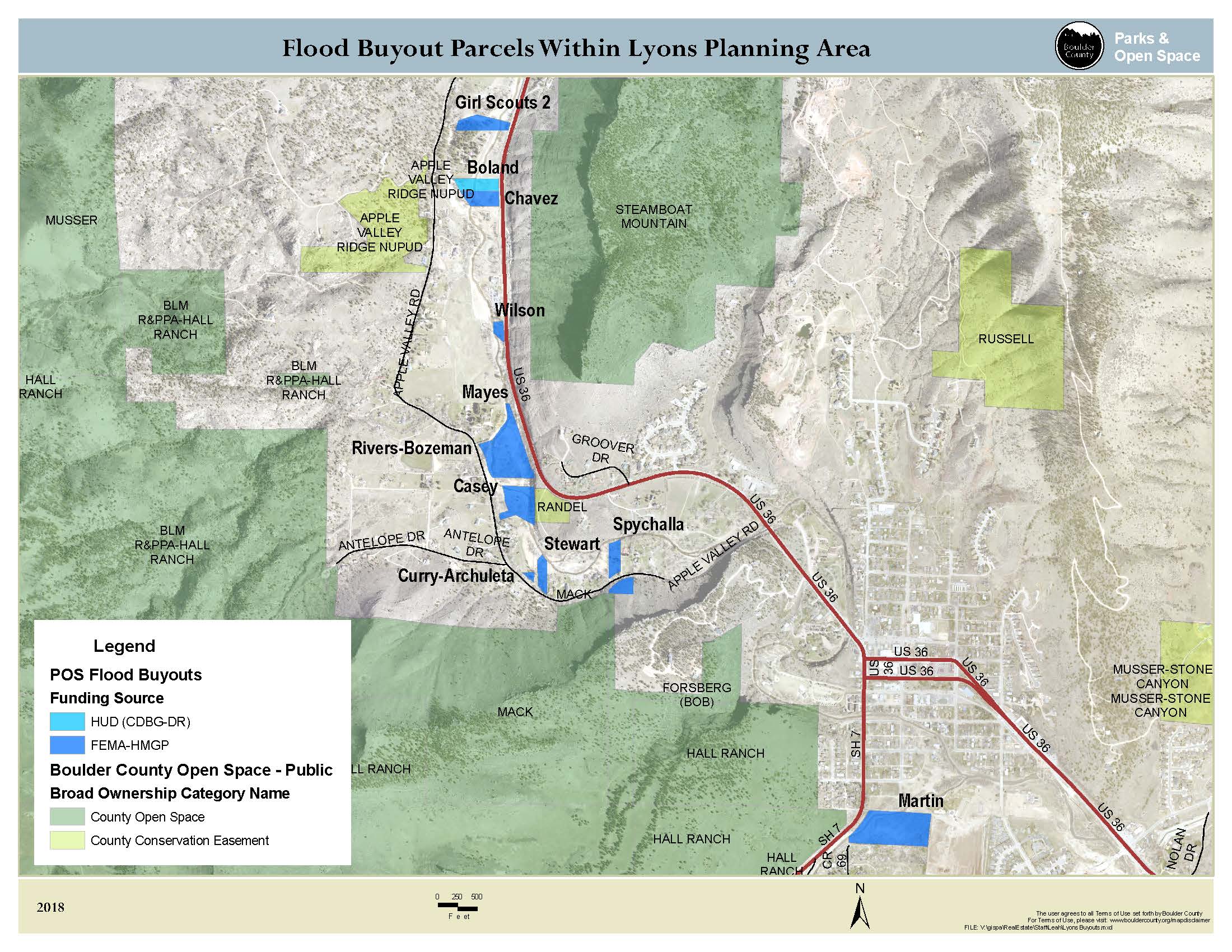 Lyons Buyouts_Vicinity Map
