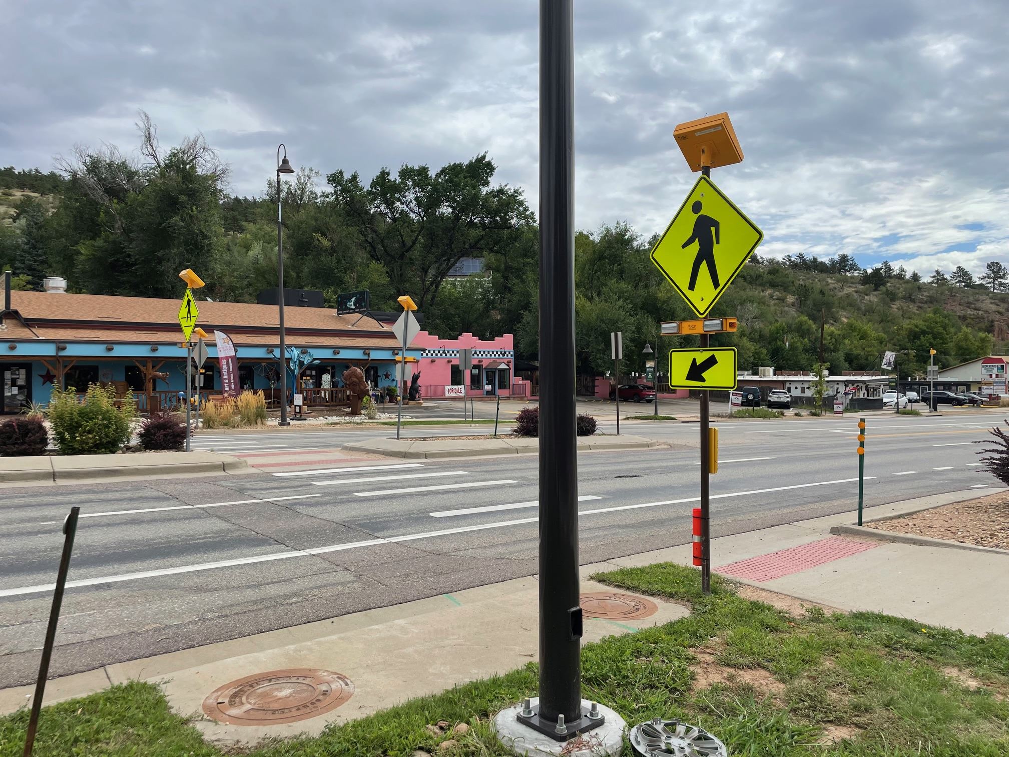 Crosswalk with Beacon